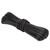 Trailer Winch Rope 15m/50ft Nylon Black Wear Resistant Replacement for SUV Truck ATV UTV