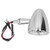 Pair Motorcycle Turn Signal Lights Indicator Chromium Universal for Retro Motorbikes