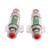 2 Pcs DC12‑36V In Line ANL Fuse Holder IP67 Waterproof Car Audio Amplifier Battery Fuse Power Block