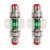2 Pcs DC12‑36V In Line ANL Fuse Holder IP67 Waterproof Car Audio Amplifier Battery Fuse Power Block