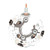 Alternator Rectifier Diode 021580‑6610 Regulator Diode Plate Bridge Assembly for Es330 Rx330 Rx350 V6