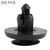 Push Type Hood Bumper Mud Guard Liner Fastener Retainer Clips for Toyota 90467-07166(200Pcs)