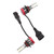 Pair LED Lamp Bulbs for Fog Light Headlight 8000K 3000LM 30W EV19 9006/HB4 IceBlue Lighting
