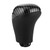 Leather Carbon Fiber Gear Shifter Shift Knob Perforated Fit for Highlander/Tacoma/Land Cruiser Prado