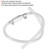 Universal Hydraulic Brake Bleeder Clutch Bleeding Hose Valve Tube Tool for Motorcycle