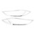 2pcs Car Exterior Headlight Cover Front Light Lamp Trim Fits for HYUNDAI Elantra 2018-2019