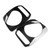 2Pcs Exterior Headlight Frame Bezels Front Lamp Cover Trim Fit for Suzuki Jimny 2007‑2015
