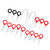 17pcs Radio Release Keys Kit Professional Removal Disassembly Tools for Car Stereo Audio