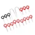 17pcs Radio Release Keys Kit Professional Removal Disassembly Tools for Car Stereo Audio