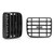 2pcs Central Control Air Vent Mesh Grill Ventilation Outlet Grille Fits for Renault THALIA I  / CLIO II