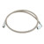 Turbo Oil Feed Line 4AN 90 Degree Stainless Steel Braided Oil Feed Tube Pipe Hose 36 Inches