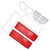 Tail Light Reverse Lenses with Gaskets 110215 Red Housing Rear Light Mirror Lenses Kit Replacement For Chevy Pickup Truck
