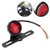 Motorcycle Black Aluminum Alloy Tail Lamp Brake Light Taillight Motorbike Accessory