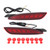 2PCS Car Rear Bumper Light LED Brake Lamp Replacement for Mazda 3 Axela / 6 Atenza 2019‑2020