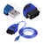 Car OBD2 USB Cable Scanner Scan Tool for KKL 409.1 Blue