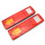 2pcs 19LEDs High Brightness Light Truck Waterproof Turn Tail Light Rear Steering Lamp