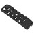 Walkie Talkie Panel Bracket Waterproof Anti Skid ABS Black Solid for Yaesu FT7800R FT7900R FTM‑100DR