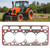 Cylinder Head Gasket 19077‑03310 Replacement Fit for Kubota V2203 Engine