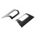 2pcs Carbon Fiber Dashboard Air Vent Trim Decoration Fit for Porsche Cayenne 2018‑2020