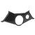 Handle Yoke Cover 3D Carbon Fiber Style Replacement for Yamaha YZF600 R6 2003‑2005