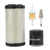 Club Car Air Filter Element Fuel and Oil Filter Spark Plug Set 28463G01 Replacement for EZGO RXV 2008‑up Gas