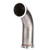 Universal 3inch 90° V Band with Clamp Pipe Short Leg Stainless Steel Downpipe