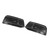 Front Bumper Fog Light Insert Cover AU0807118 Left Right Side Grille Bezel Trim for Q5 2018‑2020 Chrome Plated Stripe