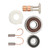Alternator Regulator Brushes Bearings Kit Aluminum Alloy AL2400X for Maxima V6 3.5L 2004‑2008