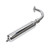 Exhaust Muffler Pipe Motorized Bicycle Engine Muffle Tailpipe Exhaust Pipe for 49‑80cc 2 Stroke Bike