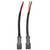 Pair DT Male Socket Harness Retrofit Connectors Wiring Universal for Headlight Fog Lamp 12V‑24V