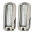 2 Pcs Marine Led Lights 3.5W Waterproof Transom Boat Underwater Submersible Lamp