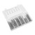 340Pcs/Set Cotter Pin Assortment Kit 6 Sizes M1.5x25 M2.5x25/40 M3x30/40 M4x60 for Car Truck Garage Workshop