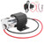 Front Brake Line Lock Kit Tyre Locker Heavy Duty Type Universal Roll Control Hill Holder Kit 1/8‑27 NPTBlack