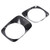 2Pcs Exterior Headlight Frame Trim Bezel Carbon Fiber Cover Fit for MercedesBenz GClass 20192020