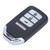 4 Buttons Remote Key Fob ACJ932HK1210A BuiltIn Chip Replacement for CRV CRZ HRV