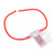 31.5cm 12AWG Car Fuse Holder TPE PVC with Manual Reset 10A Fuse for Automobiles Trunks RVs
