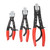 3Pcs Hose Clamp Line Pliers Set Adjustable Anti Slip Handle Hose Pinch Off Pliers For Automobile Hose Radiator Line Coolant Line