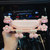 Car Phone Holder Universal Multifunction Cute Cartoon Prevents Shake 6 Points Air Vent Car Phone Holder for Car Black (Cherry Girl)