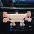 Car Phone Holder Universal Multifunction Cute Cartoon Prevents Shake 6 Points Air Vent Car Phone Holder for Car Black (Cherry Girl)