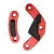 Motorcycle Engine Case Guard Cover Protector Frame Slider Replacement for TRIUMPH STREET TWIN 2016‑2019Red