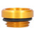 Oil Filler Cover Screw Motorbike Accessory Upgrade Parts Fit for YZFR6S 20062010(Gold )