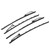 4pcs Car LED Ambient Light Inside Carbon Fiber Style Dual Color Replacement for 3 Series F30 2013‑2019