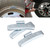 50pcs 40g 1.4oz Clip On Wheel Balance Blocks Aluminum Alloy P-Style Tire Weight Balancing Assortment(Without Wheel Balance Pliers )