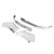 4Pcs Righthand Drive Rearview Mirror Strip AntiCollision Decoration Trim for Harrier/Venza XU80 2020 2021