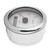 3.3in GPS Speedometer 0‑30MPH/H Speed Gauge Colorful Backlight IP67 Waterproof for Car RV Boat YachtWhite Dial
