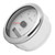 3.3in GPS Speedometer 0‑30MPH/H Speed Gauge Colorful Backlight IP67 Waterproof for Car RV Boat YachtWhite Dial