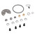 Turbo Repair Kit 17201 30070 Fast Heat Dissipation Replacement For Hiace 2.5 D4D 75Kw 102HP 2KD‑FTV 2KD