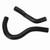 2 Pcs Radiator Coolant Hose Silicone Good Sealing Heat Resistant Coolant Hose Kit for Civic EP3 Si SiR Type R K20A3 2002 to 2005 Black