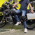 One Pair Motorcycle Riding Knee Pads Adjustable Knee Protectors for Motocross, Cycle, Skating, Skiing