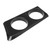 Center Console Cup Holder Bracket Left Driver Side Replacement for E81 E82 E87 E88 1 Series 120i 2004‑2011Carbon Fiber Style